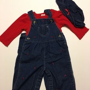 Fisher Price girl overalls
